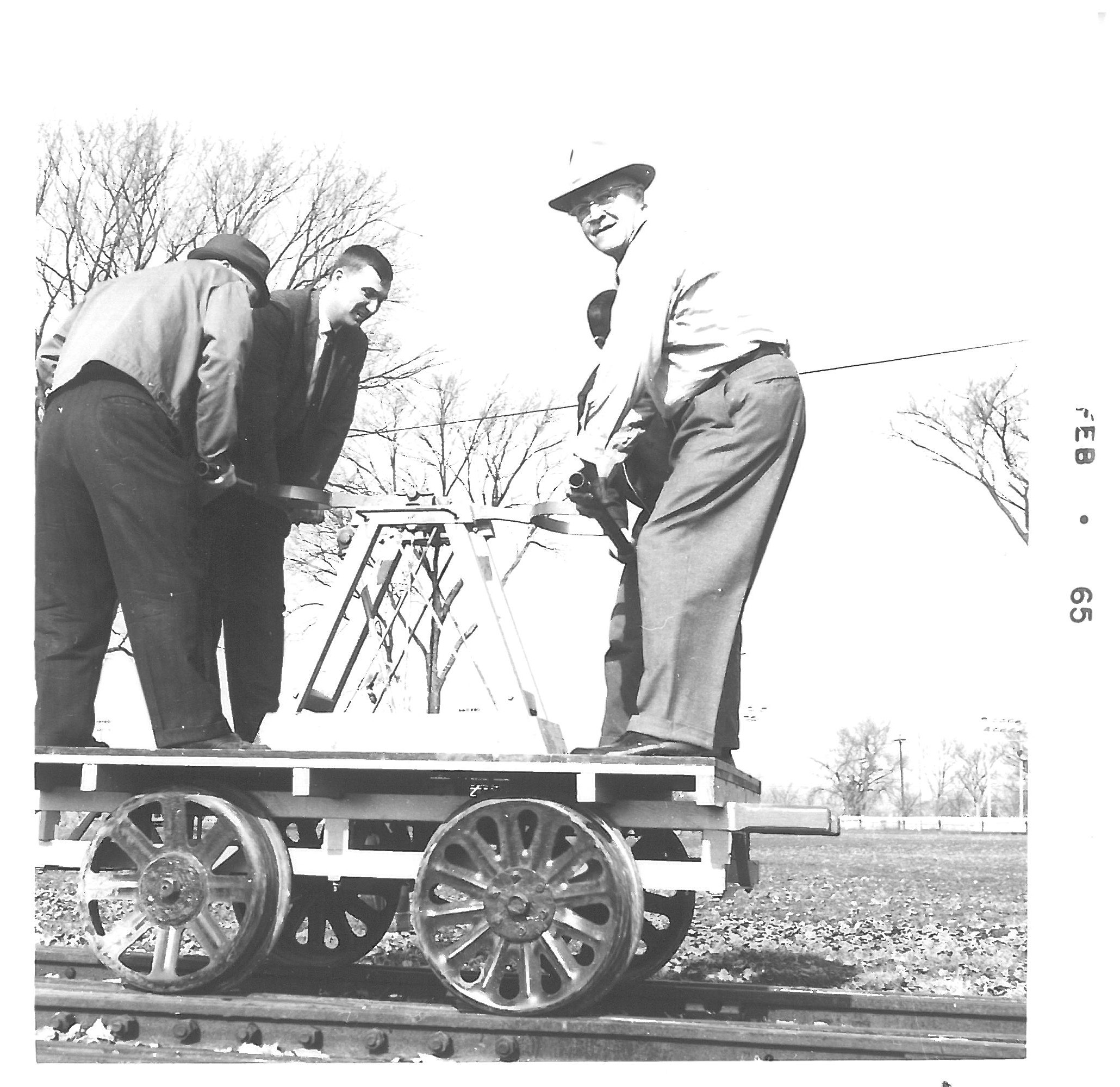Handcars Midwest Central Railroad